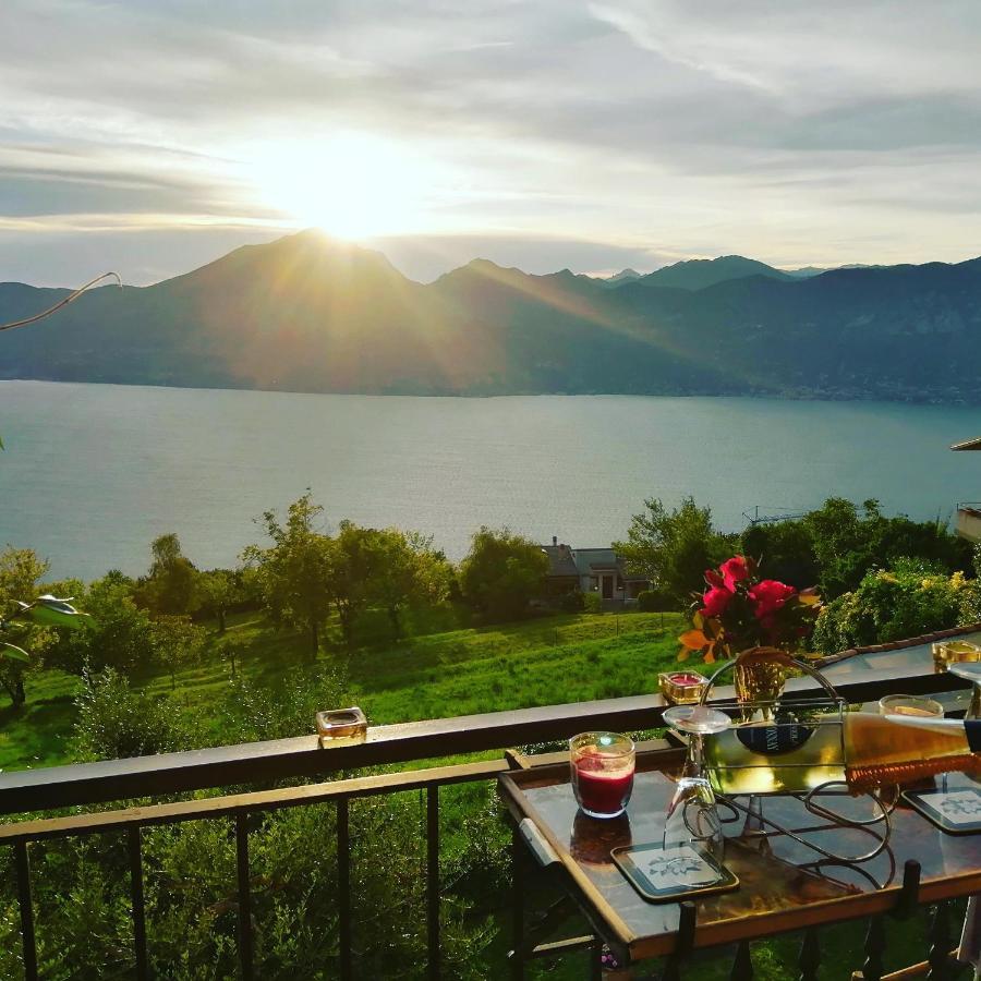 B&B Da Paolo Con Vista Lago Di Garda Сан Дзено ди Монтаня Екстериор снимка