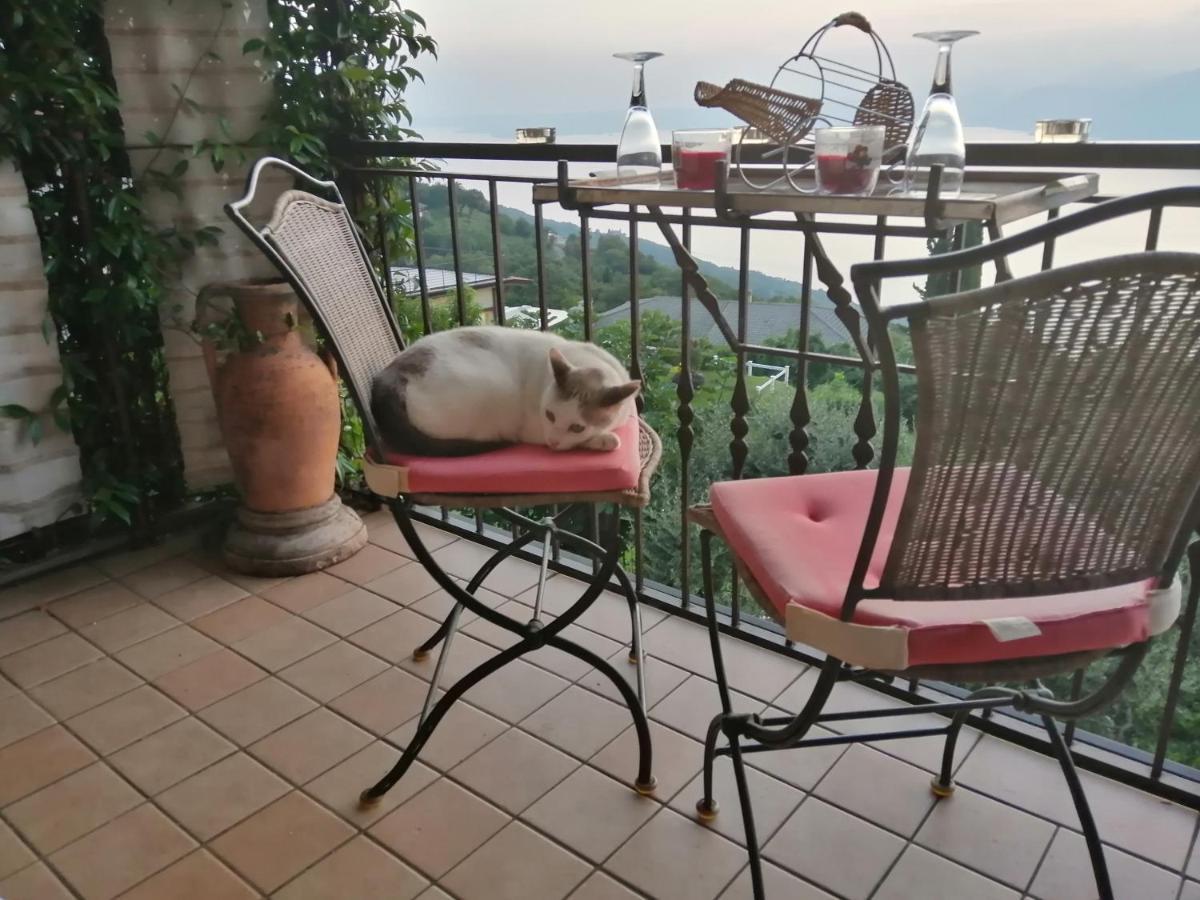 B&B Da Paolo Con Vista Lago Di Garda Сан Дзено ди Монтаня Екстериор снимка