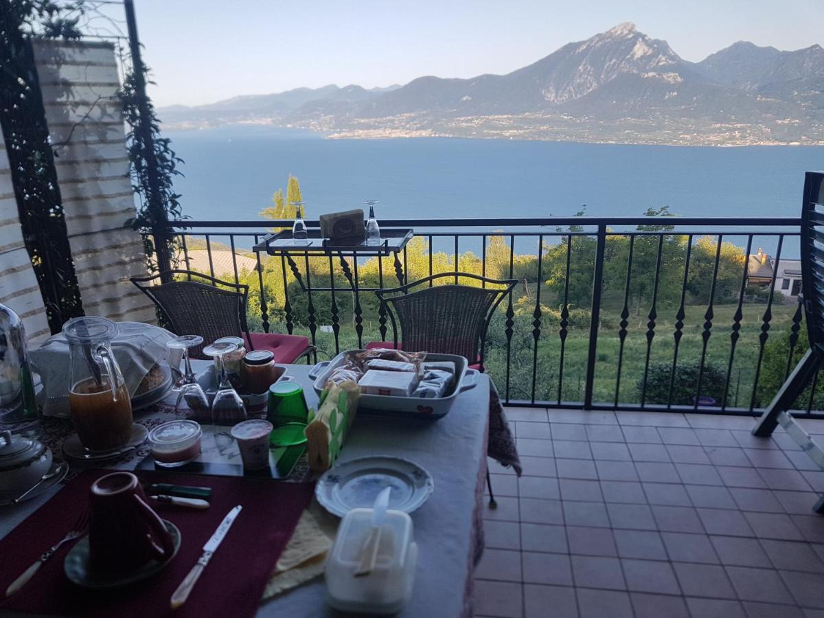 B&B Da Paolo Con Vista Lago Di Garda Сан Дзено ди Монтаня Екстериор снимка