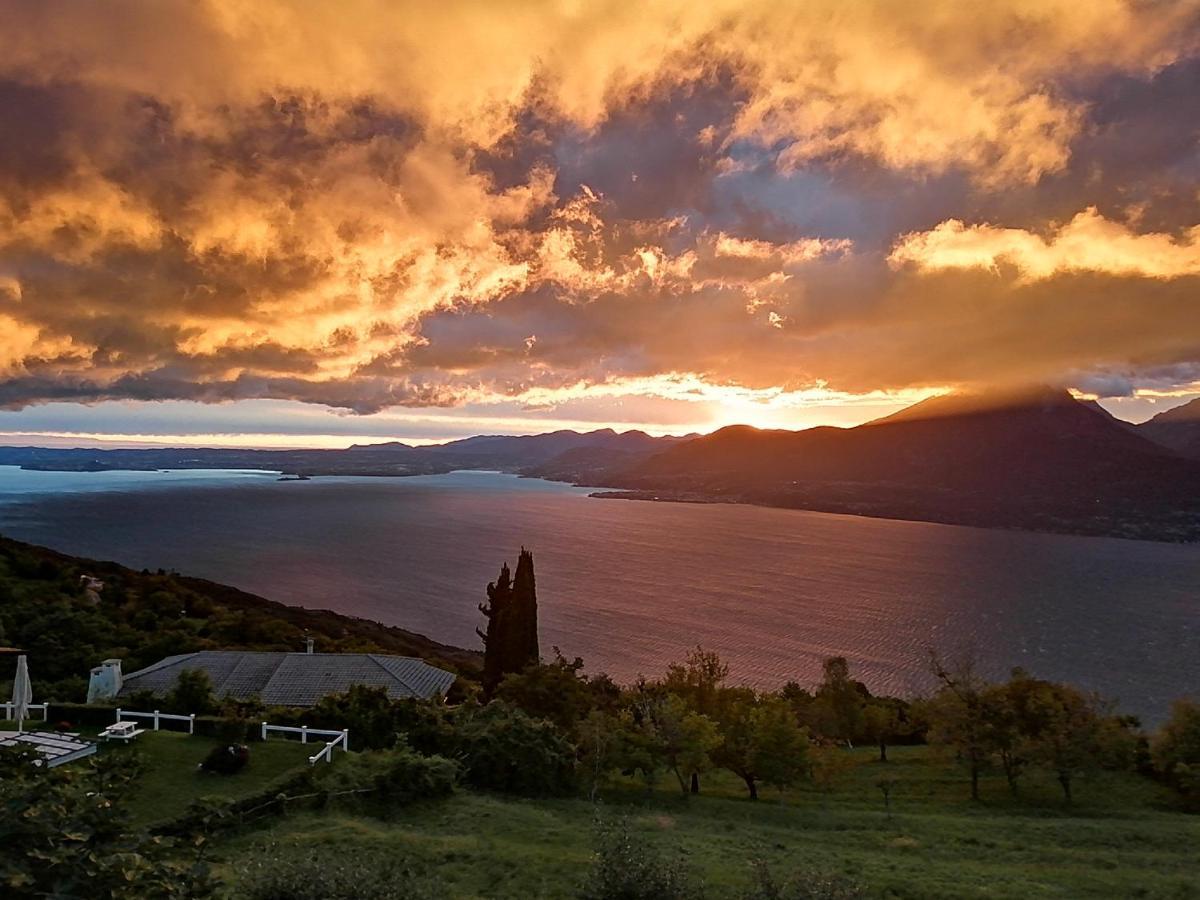 B&B Da Paolo Con Vista Lago Di Garda Сан Дзено ди Монтаня Екстериор снимка