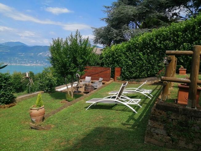 B&B Da Paolo Con Vista Lago Di Garda Сан Дзено ди Монтаня Екстериор снимка