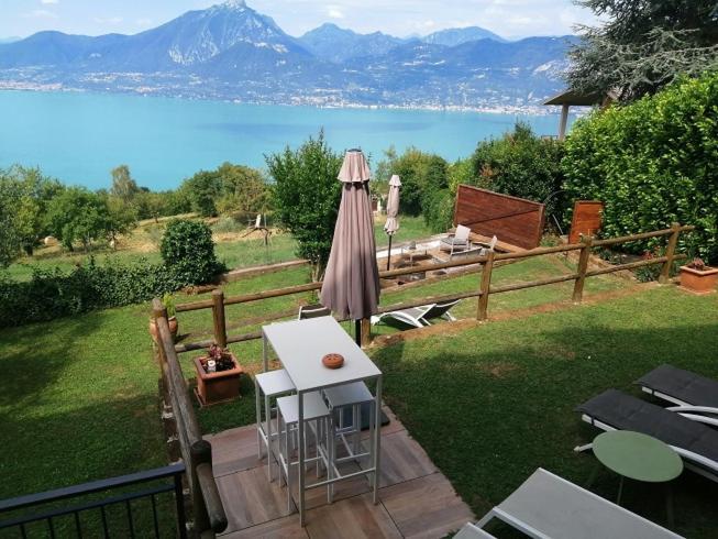 B&B Da Paolo Con Vista Lago Di Garda Сан Дзено ди Монтаня Екстериор снимка